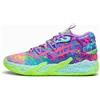 PUMA Scarpe da basket MB.03 Be You, Rosa/Verde/Viola/Altro