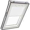Roto Tenda Oscurante Originale Roto ZRV - Guide di Scorrimento Laterali Bianco - Funzionamento Manuale - per Finestre da Tetto delle Serie Q - Dimensioni 078/160 | 07/16 - Colore del Tessuto Bianco