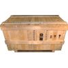 Cassa in legno travata