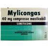 Johnson & Johnson Mylicongas 40 Mg Compresse Masticabili Simeticone
