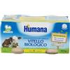 Humana Italia Humana Omogeneizzato Vitello Biologico 2 Pezzi 80 G