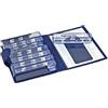 Farmacare Portapillole Settimanale Medidos Blu Apertura/chiusa In Velcro 10,5x15,5x2,5 Cm_