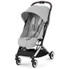 Cybex Gold - Passeggino Orfeo 2024 - Telaio Silver - Fog Grey