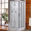 Novellini New Holiday A 90 Box Idromassaggio e Hammam - RUBINETTERIA: Miscelatore Meccanico - Profilo: Bianco - Cristallo: Trasparente