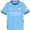 PUMA MCFC JR HOME JERSEY REPLICA Maglia gara manchester city 24/25 ragazzo