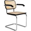 KNOLL set da 4 sedie con braccioli CESCA by Marcel Breuer