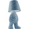 QEEBOO lampada da tavolo BIGGER BROTHER MIX - 43103TM-BU-M-W