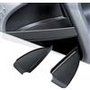 BIBIBO Maniglia Interne per Portiere Auto per Mercedes Smart fortwo C453 2014-2019 Smart EQ Fortwo 2019-2022, Auto Portaoggetti Originali Interni Organizer con tappetino antiscivol (2 pezzi)