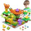 STEM MATCH Giocattoli per bambini Marble Run per 4 5 6 7 anni, Dinosauro gioco di costruzione STEM per bambini, giocattolo educativo per ragazzi e ragazze