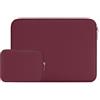 RAINYEAR make life easier RAINYEAR Custodia per laptop da 11-11,6 pollici con tasca portaoggetti, compatibile con MacBook Air da 11,6 pollici, MacBook Neo da 13 pollici, notebook, Chromebook da 11 pollici, Rosso
