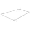 M LEDME Supporto di fissaggio ad incasso per Pannello Led Rettangolare 120x60cm Cornice bianca M LEDME