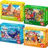 QUOKKA Puzzle Bambini 4 5 6 Anni - 4x60 Pezzi Puzzle 3 4 Anni - Scopri e Cerca Giocattoli Educativi con Torre di Babele Arca di No e Eden - Regalo Cristiani Bambini e Bambine dai 3 ai 8