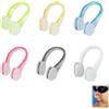 shwcbf Clip per naso nuoto, 6 pezzi, clip per naso antiscivolo, clip per il naso per bambini, clip per il naso per adulti e bambini, nuoto e principianti