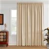 PONY DANCE Tende Oscuranti per Interni per Soggiorno Moderne Tenda Termica Camera da Letto Eleganti Divisione della Stanza con Fettuccia 1 Pezzo 300x260 CM, Beige