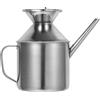 PRETYZOOM Contenitore Per Olio In Acciaio Inossidabile Dispenser Per Salsa Da Cucina Bottiglia Per L'erogazione Di Olio Vasetto Per Olio In Acciaio Inossidabile Lattina Per Olio D'oliva