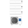 Haier Climatizzatore Trial split Pearl 12+12+12 con 4U75S2SR5FA Inverter R-32 Wi-Fi Classe A++/A+ ,