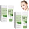 Utapossin 2 Pezzi Centella Calming Gel Cream, Crema Viso Acido Ialuronico Antirughe Con Centella Asiatica e Niacinamide, Crema Lenitiva con Nutriente ed Illuminante, Day&Night Cream per Donna e Uomo