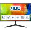 AOC B1 24B1H Monitor PC 59,9 cm (23.6") 1920 x 1080 Pixel Full HD LED Nero