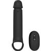 Dream Toys Ramrod Vibrating Extender with Remote Black