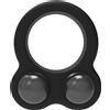 Dream Toys Ramrod Cockring Dual Weight Black