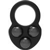 Dream Toys Ramrod Cockring Triple Weight Black