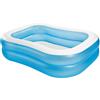 MAC DUE Intex 57180 Piscina Rettangolare, Colore Azzurro Bianco, 203 x 152 x 48 cm