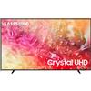 Samsung TV Crystal UHD 4K 85" UE85DU7170UXZT Smart TV Wi-Fi Black 2024, Processore Crystal 4K, 4K Upscaling, Slim Look Design, OTS Lite"