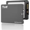 Fikwot FX812 512GB SSD SATA III 2,5" 6GB/sec, Unità a Stato Solido Interne SSD, velocità di lettura fino a 560MB/sec, custodia in alluminio, compatibile con laptop e desktop