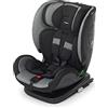 Foppapedretti Seggiolino Auto Reklino I-Size, per bambini da 76 a 150 cm di altezza, 15mesi-12 anni, conforme ECE R129, Fissaggio Dualfix (Isofix e non), Safe Body Protection, Comfort Kid Pad, Carbon
