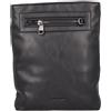 Calvin Klein Borsa a tracolla piatta in pelle - TU BAXCKBLACK - CALVIN KLEIN 15222070101 - C