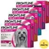 Frontline Tri-Act Spot-On Antiparassitario per Cani 6 Pipette, xs-2-5kg