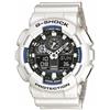 Casio G-SHOCK Orologio 20 BAR, Bianco, Analogico - Digitale, Uomo, GA-100B-7AER