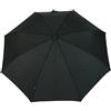 Knirps ombrello Business Line Fiber T2 Duomatic Solid Black nero