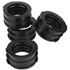 Aramox Manicotti collettore di aspirazione carburatore, 4 boccole collettore aspirazione carburatore Carb per V-MAX 1200 VMX12V 1985-2007
