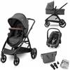 Maxicosi Passeggino per Bambini Maxicosi Zelia S iSize 4 Grigio