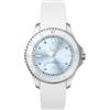 Ice-Watch - ICE steel White pastel blue - Orologio soldi da Donna con Cinturino in silicone - 020365 (Small)