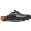 Birkenstock Sabot ciabatta Birkenstock Boston Pro Java marroneMarrone