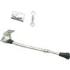 RMS Kit Piastra + Vite + Cavalletto Laterale Regolabile Bici R - Olanda - MTB - City Bike Ursus