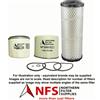 Nfs Filtro Kit Per Barrus Shire 4 Cilindro 40H/45H/50H/50WB /50RB Oil, Fuel ,