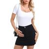 Migcaput T-Shirt da Donna Maglietta Manica Corta Corte Top Sexy Crop Top Donna Basic da Donna A Maniche Corte Y2k Camicie Slim Fit Maglietta Estiva Casual Streetwear