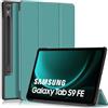 YIIWAY Compatibile con Cover Samsung Galaxy Tab S9 FE 10.9 (2023), Verde Sottile Tablet Custodia Case con Auto Funzione Sonno/Svegliati e la funzione del basamento YW55437