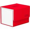 Cartemagic Ultimate Guard Porta Mazzo Sidewinder 100 XenoSkin Rosso Bianco