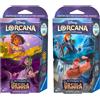 Disney Lorcana Il ritorno di Ursula Starter Decks Bundle 2 mazzi versione Italiano