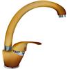 IDROBLOK - REX 40 MONOFORO LAVELLO BOCCA ALTA TERRA DI FRANCIA FLEX (SERIE HANS LEBEL) - 0377101407 C03