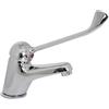 IDROBLOK - MISCELATORE MONOCOMANDO PER LAVABO C/SCARICO 1"1/4 CLINICO REX (SERIE HANS LEBEL) - 08747080