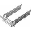 AKIFIX - STAFFA UNIVERSALE DA 20 CM PER PROFILO DA 50MM 100 PZ - NAMCP01014