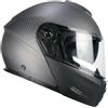 Cgm Casco Moto Modulare CGM 560C MAD PRO Carbon Nero opaco