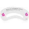 Lash Brow Eyebrow Stencil Eyebrow Stencil 24 pz