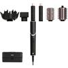 Shark FLEXSTYLE Styler e Asciugacapelli 5 In 1, con Arricciacapelli, Spazzola Lisciante, Volumizzante, Diffusore, Concentratore, Custodia da Viaggio,