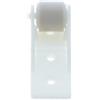 cyclingcolors Guida per grembiule per tapparella in PVC con rullo antiflessione da avvitare 65x25mm Tenda avvolgibile per finestre Scatola di svolgimento Carpenteria
